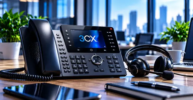 VoIP phones and headset